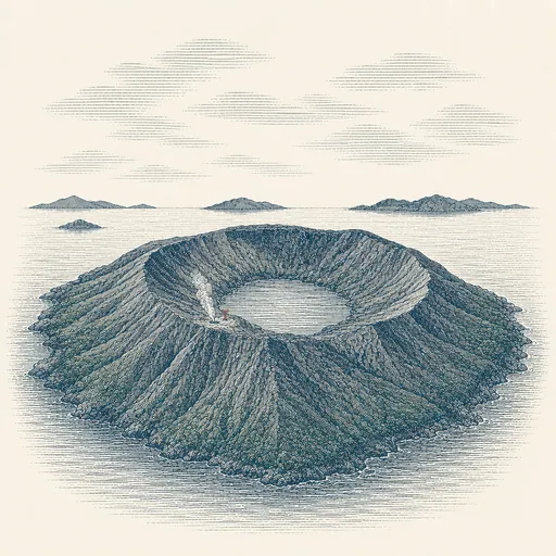 カルデラの島