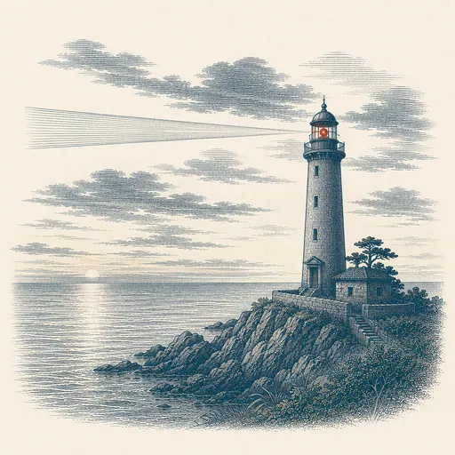 名灯台の島