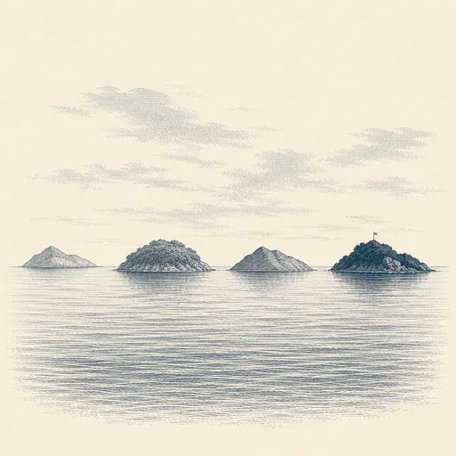 虹色の島