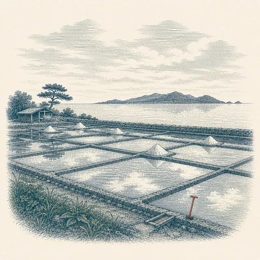 製塩の島